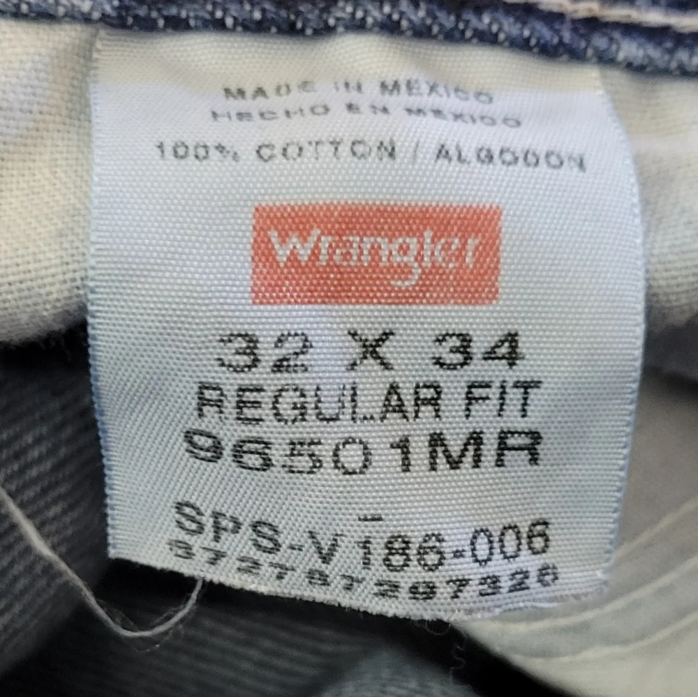 Wrangler Men's Blue Jeans